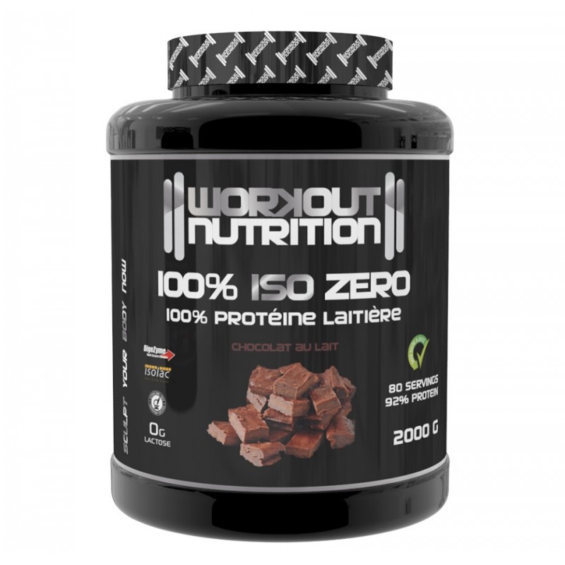 Whey Iso Zéro 2 kg  Workout Nutrition 92%