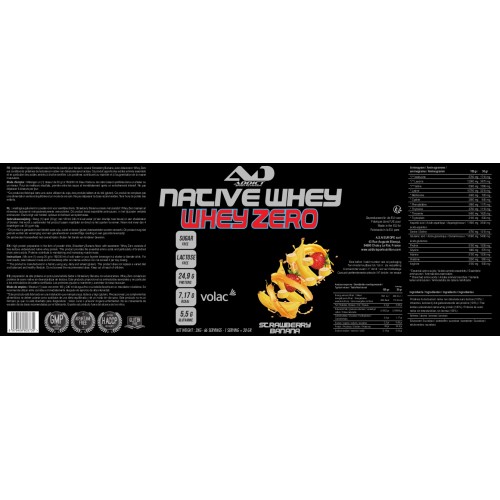 NATIVE WHEY ZERO ADDICT SPORT NUTRITION