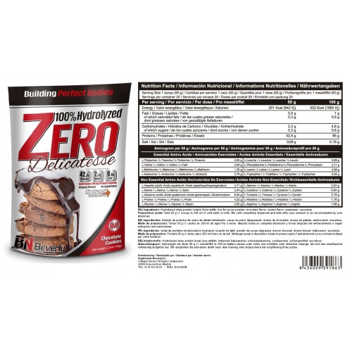 100% HYDROLYZED ZERO...